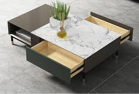 Browse furniture, lighting, bedding, rugs, drapery and décor. Modern Rustic Marble Top Coffee Table My Aashis