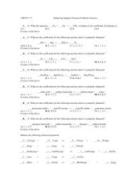 The balancing equations worksheet answers are given by using the example found in the book. Balancing Chemical Equations Tips Tricks