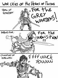 Pin By Tiffany Alfonso On Dragon Effect Dragon Age Funny Dragon Age Comics Dragon Age Memes