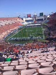 Los Angeles Memorial Coliseum Section 313 Home Of Usc