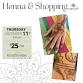 Henna & Shopping event in Pontiac, MI