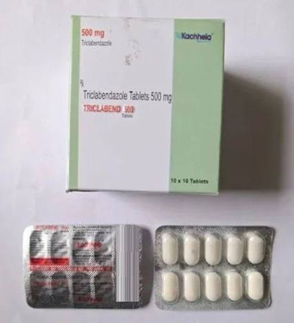 500mg Triclabend Triclabendazole Tablets at ₹ 280/piece | Egaten Tablets in Nagpur | ID: 2858551999033