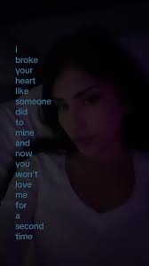 I Broke Your Heart Cause You Broke Mine Lyric