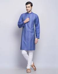Cotton Front Stitched Dori Long Kurta at ₹ 2690/piece