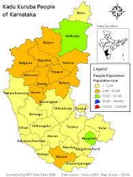 Ksrtc reservation for bus tickets can be made online in advance. Population Map Of Karnataka Mapsof Net