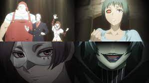 Tokyo ghoul is an anime television series by pierrot aired on tokyo mx between july 4, 2014 and september 19, 2014 with a second season titled tokyo ghoul √a that aired january 9, 2015, to march 27, 2015 and a third season titled tokyo ghoul:re, a split cour, whose first part aired from april 3. Re Episode 4 Tokyo Ghoul Wiki Fandom