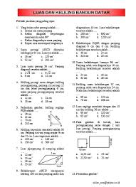 Hitunglah berapa panjang sisi benda tersebut ! Xii Soal Ujian Matematika Sma Xii Soal Bangun Datar