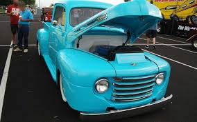 Image result for Alpine Blue 1950 Ford Truck
