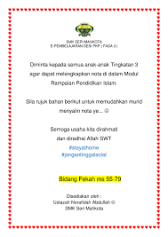 :p jgn lupa like, subscribe n share okay. Nota Pi T3 Smksm Bidang Fekah Flip Ebook Pages 1 27 Anyflip Anyflip