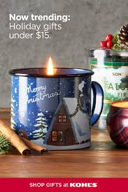 Surprise Your Loved Ones With Holiday Gifts Under 15 At Kohl S Give The Gift Of Holiday Cheer With Candles Throw Top Holiday Gifts Holiday Gifts Holiday Fun