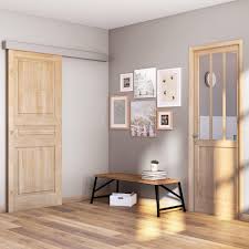 Maybe you would like to learn more about one of these? Bloc Porte Vitree Chene Bela Artens H 204 X L 83 Cm Droite Leroy Merlin Porte Bois Bloc Porte Decoration Porte Interieur