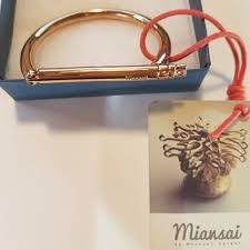 Miansai Gold Rose Bracelet Nwt
