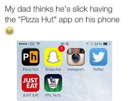 Browse many metrics like follower, followings changes and engagement rates. Dopl3r Com Memes My Dad Thinks Hes Slick Having The Pizza Hut App On His Phone 00000 Eeä»¤ 1618 1 Pizza Hut Snapchat Instagram Twitter Just Eat Premier League Just Eat Fpl 14 15