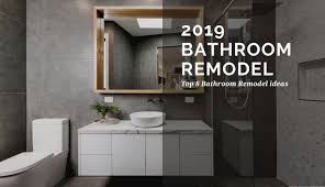 White and grey marble continue to be strong, popular materials into 2019 for bathrooms and kitchens alike. Top Bathroom Remodel Ideas For 2019