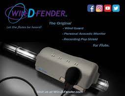 Pin On Win D Fender The Award Winning Original Wind Guard And Acoustic Monitor For Flute