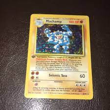 We are a participant in the amazon services llc associates program, an affiliate advertising program designed to provide a means for us to earn fees by linking to amazon.com and affiliated sites. Pokemon Games Machamp Pokemon Card Poshmark