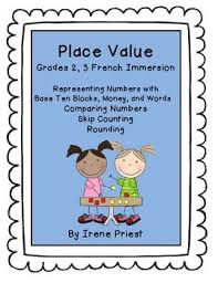 French Immersion Place Value Worksheets For Grades 2 And 3 Math 2nd Grade Worksheets Place Value Worksheets Place Values