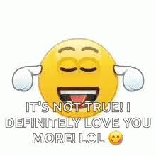 · i love you more than you know. Not Listening Emoji Gif Notlistening Emoji Iloveyoumore Discover Share Gifs Love You Love You The Most Funny Emoticons