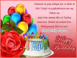 Birthday Message For My Cousin Boy Tagalog Tagalog Birthday Wishes 365greetings Com Birthday Greetings For Women Birthday Wishes For Her Birthday Message For Husband
