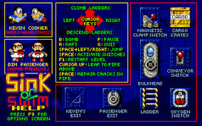sink or swim old dos games packaged