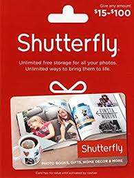 Amazon Com Shutterfly 50 Gift Card Gift Cards