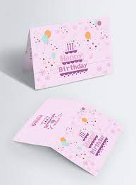 Bandingkan hasil dapatan anda dengan kumpulan lain. Reka Bentuk Kad Hari Jadi Gambar Unduh Gratis Imej 400781727 Format Psd My Lovepik Com