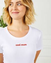Maglietta Cool mum (ricamata)