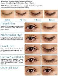 Image Result For Mink Vs Silk Eyelash Extensions Chart