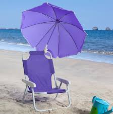 Kids Purple Beach Chair Umbrella Www Hayneedle Com Kids Beach Chair Beach Chair Umbrella Purple Beach