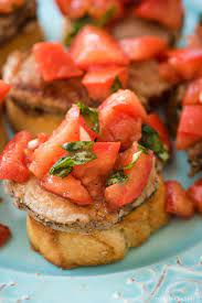 Use premarinated pork loin and box of couscous. Pork Tenderloin Bruschetta Toast Courtney S Sweets