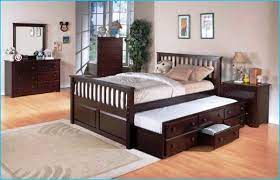 queen bed with trundle underneath easy solution for sleep over home build designs queen size trundle bed queen trundle bed queen size bunk beds