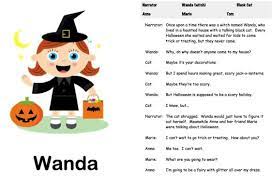 Halloween Readers Theater Readers Theater Mind Reading Tricks Reading Printables