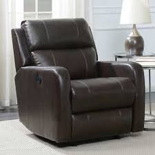 Home Meridian Larking Leather Power Glider Recliner Recliner Glider Recliner Furniture Clearance