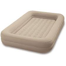 Intex Kids Travel Airbed Mattress With Hand Pump Walmart Com Inflatable Toddler Bed Camping With Toddlers Intex