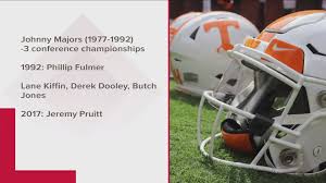 This box set has pretty much all of johnnys good stuff. Looking Back At Tennessee Football S Coaching History Wbir Com