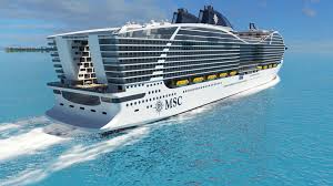 L Affermissement De La Commande A Saint Nazaire Des Deux Premiers Paquebots Au Gnl De La Compagnie Italo Suisse Msc Bateau De Croisiere Msc Croisiere Paquebot