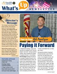 Orange County, CA HCA July 2019 Newsletter by County of Orange Health Care  Agency