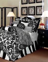 I find black and white to be a perfect color combination for the bedroom. Black And White Bedrooms Chic Classy 3 White Bedroom Design Damask Bedroom White Bed Set