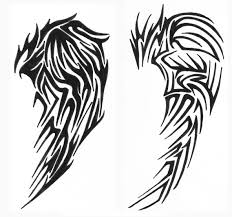 Alas tattoo tattoo femeninos tattoo hals tattoo wings belly tattoos side tattoos body art tattoos tribal tattoos dreamcatcher tattoos. Tribal Wings 2 By Vexed Jesus On Deviantart