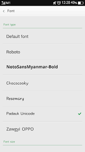 En android, la fuente noto es usado por idiomas no soportados por roboto, . Padauk Unicode 1 0 Apk Download Android Personalization Apps
