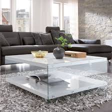 Olymp Glass Top Coffee Table With High Gloss White Side Panels White Living Room Tables Small Living Room Design Living Room White