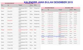 Download kalender 2019 indonesia sudah jelas pasti saya gunakan untuk persiapan liburan tahun 2019 nanti setelah menggunakan kalender 2018 indonesia. Kalender Jawa Bulan Desember 2019 Trending Topic