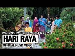 Untuk tahun ni, kita start release lagu raya dulu okay? Iamneeta Najwa Latif Deanna Hussin Mimie Haris Hari Raya Official Music Video Youtube
