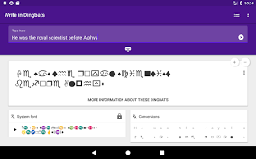These two were created and introduced by microsoft in the 90s. Gaster Dingbats Wingdings Translator Keyboard Premium Cracked 2 4 6 Dingbats For Android