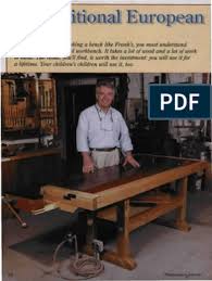 Tage frid presents 18 of his favourite furniture pieces in this textbook. Building A Traditional Workbench Frank Klausz Woodworkers Jounal Countertop Screw