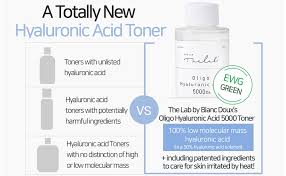 Rated 5.00 out of 5 based on 7 customer ratings. Amazon Com Blanc Doux Oligo Hyaluronic Acid 5000 Toner Hidratante Facial Hidratante Para El Envejecimiento Sensible Del Acne Piel Seca 6 76 Fl Oz Con Almohadillas De Algodon Vegano Certificado Hipoalergenico Hidratante Coreano