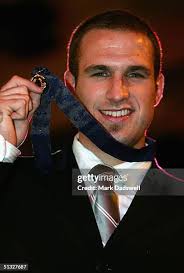 Jeff White of Melbourne and partner Stacey Pearce arrive for the... News  Photo