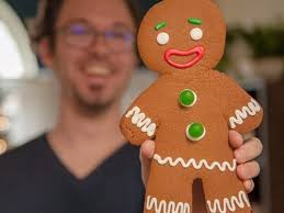 Giant Gingerbread Man Cookie