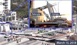 One construction worker and five people inside. Ntsb S Fiu Bridge Collapse Investigation Finds Many Problems 2019 10 23 Engineering News Record
