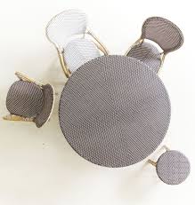 Rattanstuhl Montmartre Franzosisches Design Fur Den Garten Www Milanari Com Bistro Stuhle Montmartre Rattan